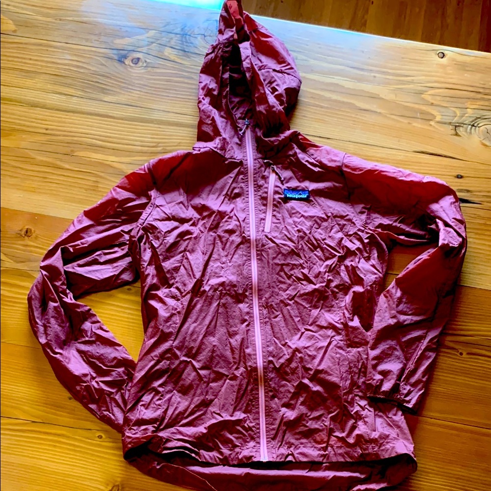 Patagonia Houdini hooded windshell, medium, VGUG